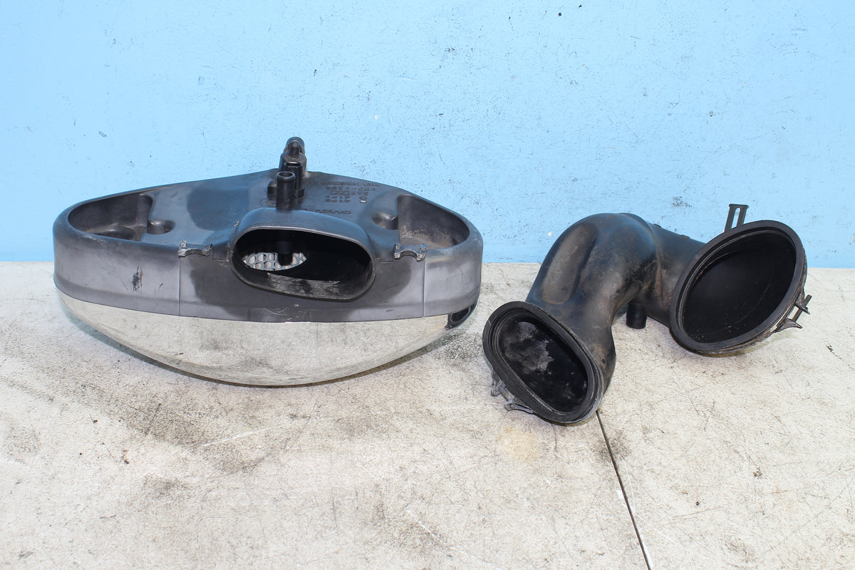 06-08 Suzuki Boulevard VL800 C50 Air Cleaner Box Intake Tube Housing Filter
