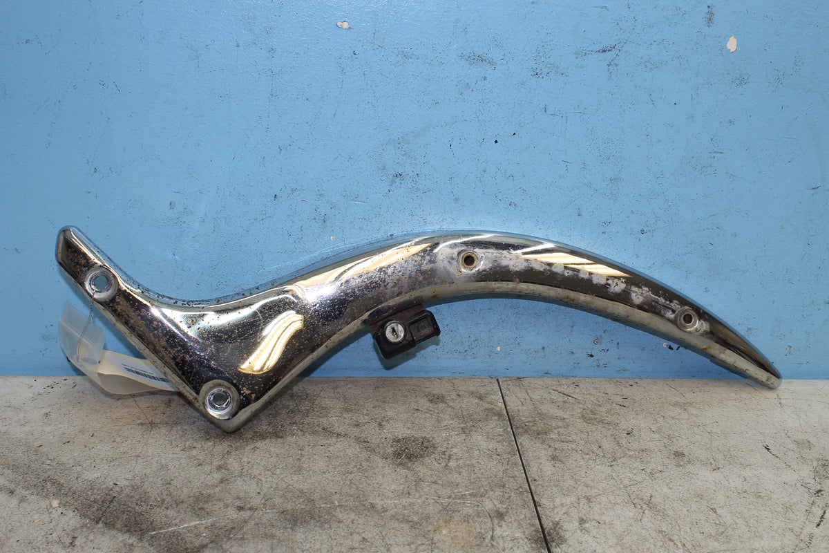 01-24 Suzuki Boulevard VL800 C50 Left Rear Fender Mount Strut Cover Grip Frame