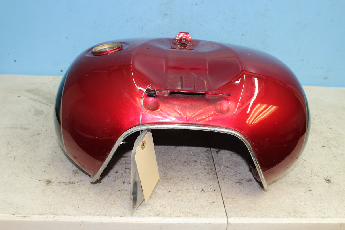 07-08 Suzuki Boulevard VL800 C50 Gas Tank Fuel Petrol Red *RUSTY*