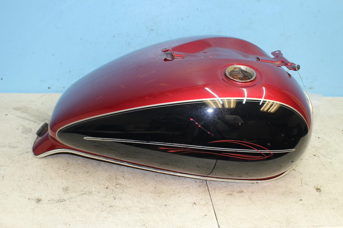 07-08 Suzuki Boulevard VL800 C50 Gas Tank Fuel Petrol Red *RUSTY*