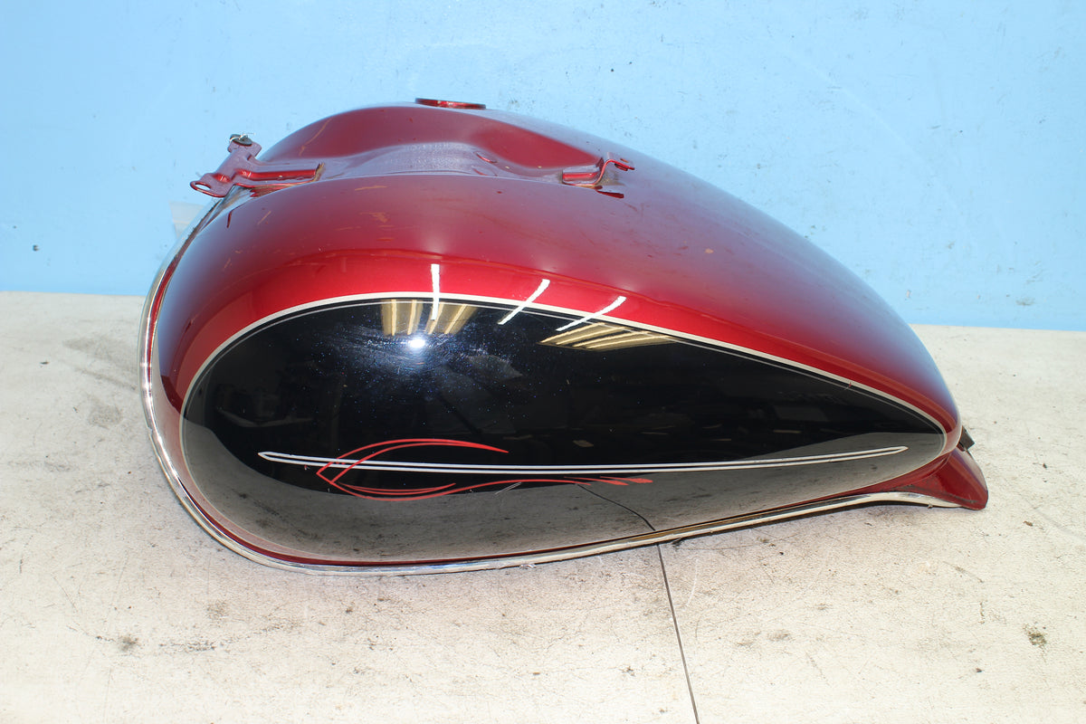 07-08 Suzuki Boulevard VL800 C50 Gas Tank Fuel Petrol Red *RUSTY*