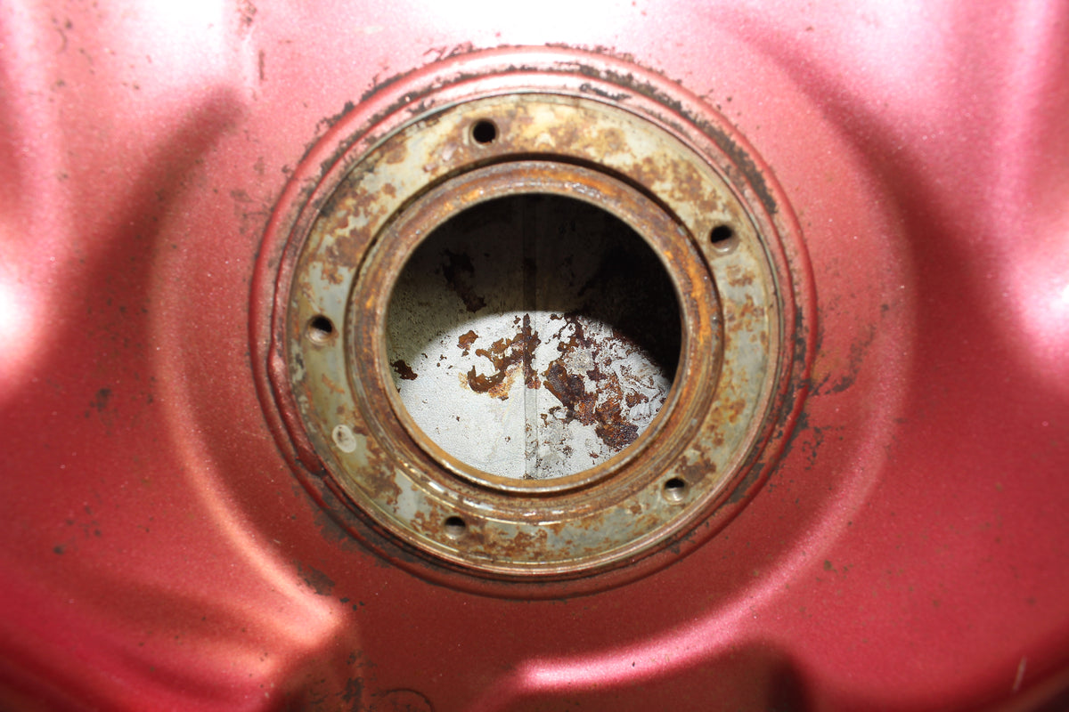 07-08 Suzuki Boulevard VL800 C50 Gas Tank Fuel Petrol Red *RUSTY*