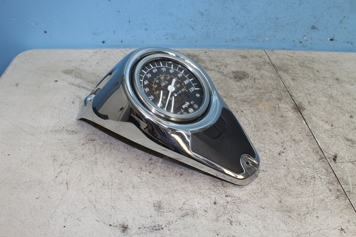 06-09 Suzuki Boulevard VL800 C50 Speedometer Gauge Cluster Bezel Dash *DMG*