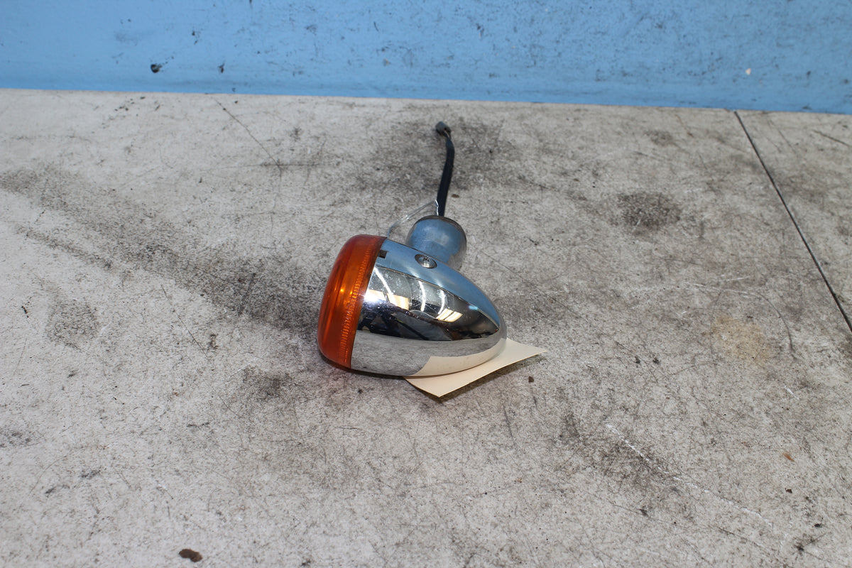 05-09 Suzuki Boulevard VL800 C50 Rear Left Turn Signal Blinker Light Chrome