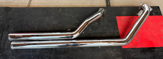 05-09 Suzuki Boulevard VL800 C50 Exhaust Cobra Chrome Pipe Header