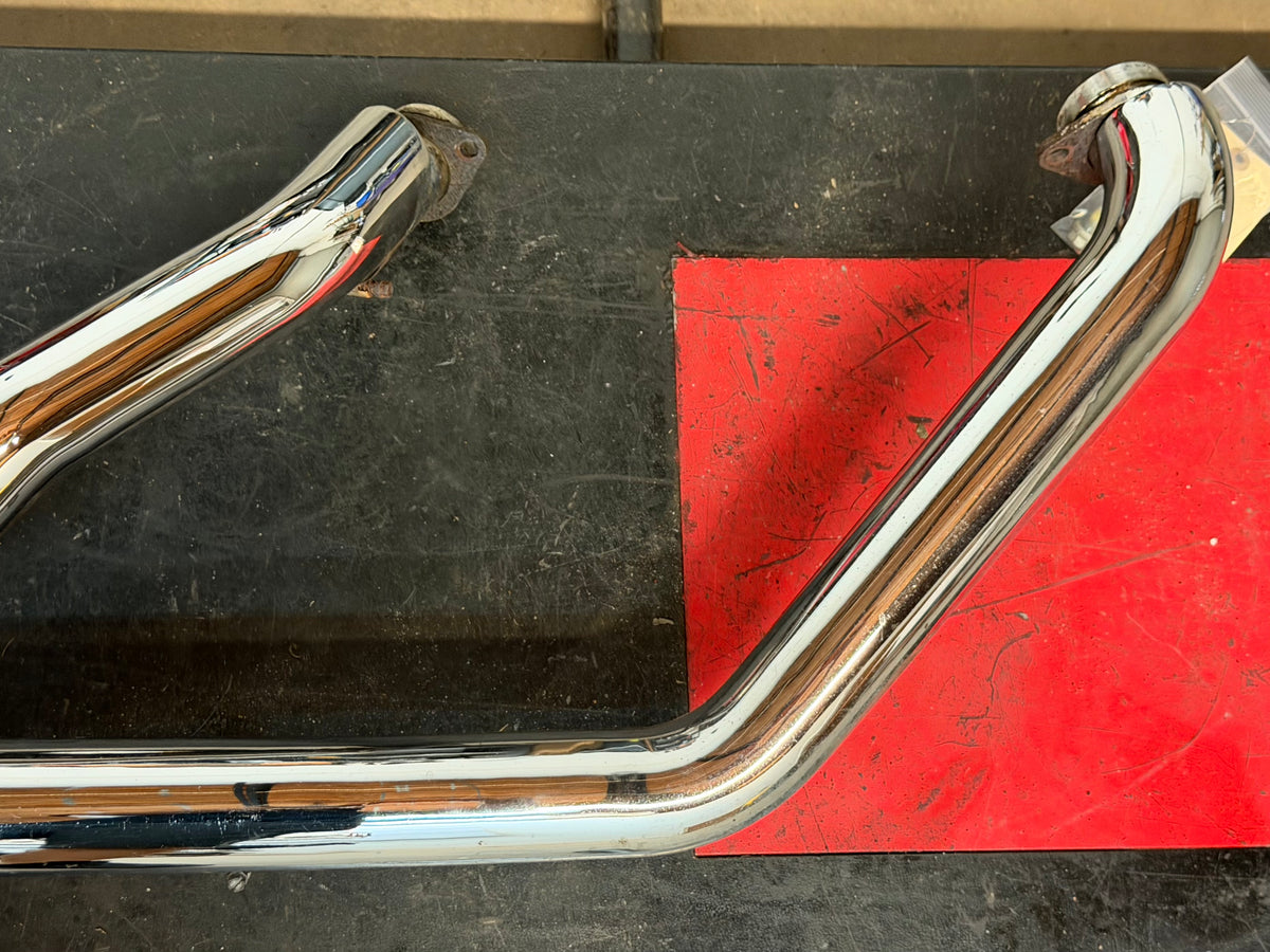 05-09 Suzuki Boulevard VL800 C50 Exhaust Cobra Chrome Pipe Header