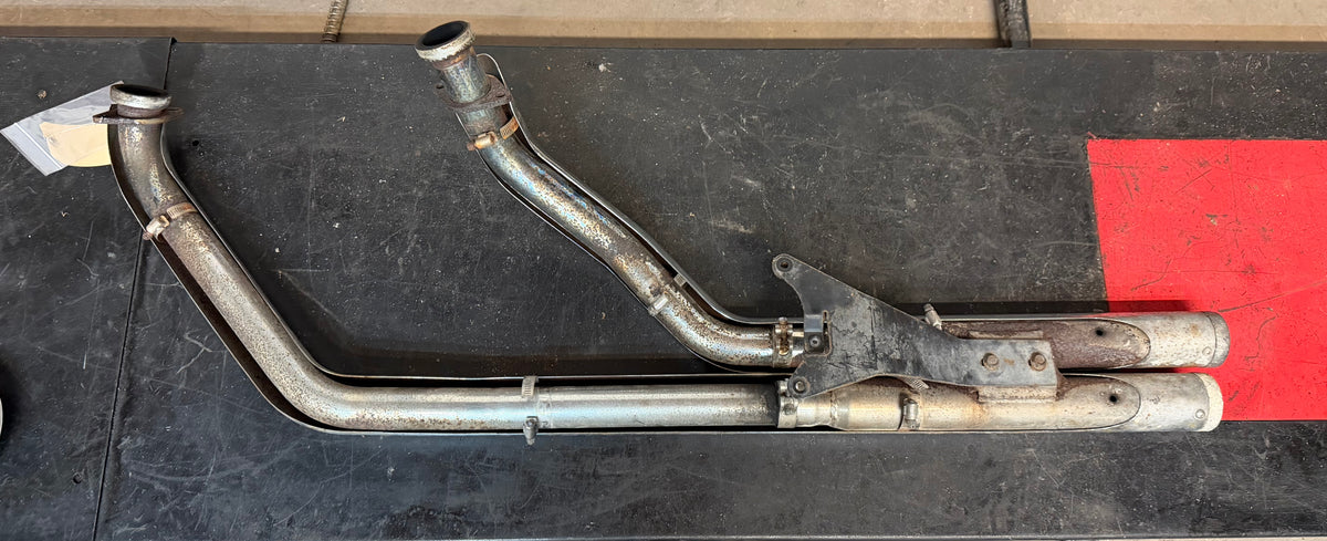 05-09 Suzuki Boulevard VL800 C50 Exhaust Cobra Chrome Pipe Header