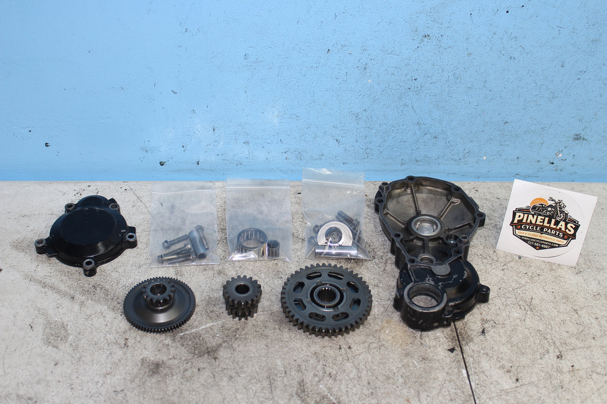 99-02 Suzuki GSX1300R Hayabusa Starter Clutch Cover Gear Side Engine