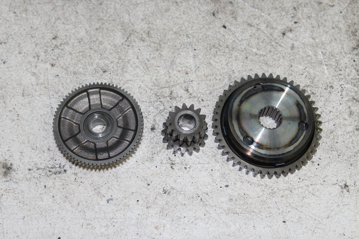 99-02 Suzuki GSX1300R Hayabusa Starter Clutch Cover Gear Side Engine