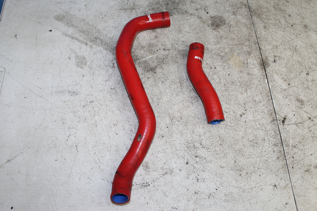 99-07 Suzuki GSX1300R Hayabusa Red Rad Hoses Radiator Coolant Line