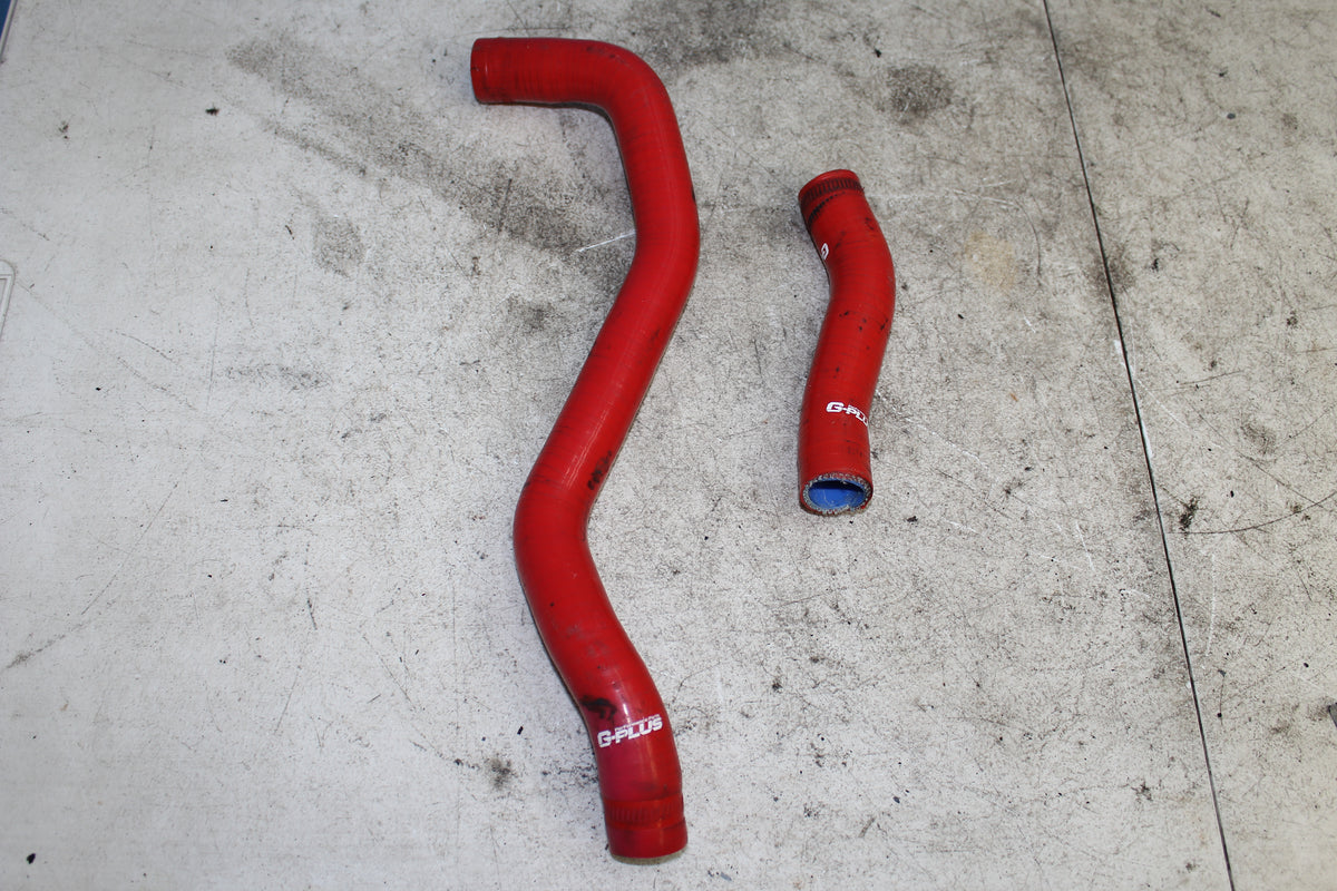 99-07 Suzuki GSX1300R Hayabusa Red Rad Hoses Radiator Coolant Line