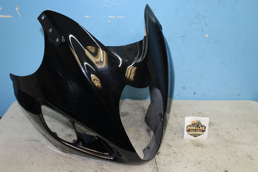 99-07 Suzuki GSX1300R Hayabusa Front Fairing Headlight Cowl Trim Plastic Cover