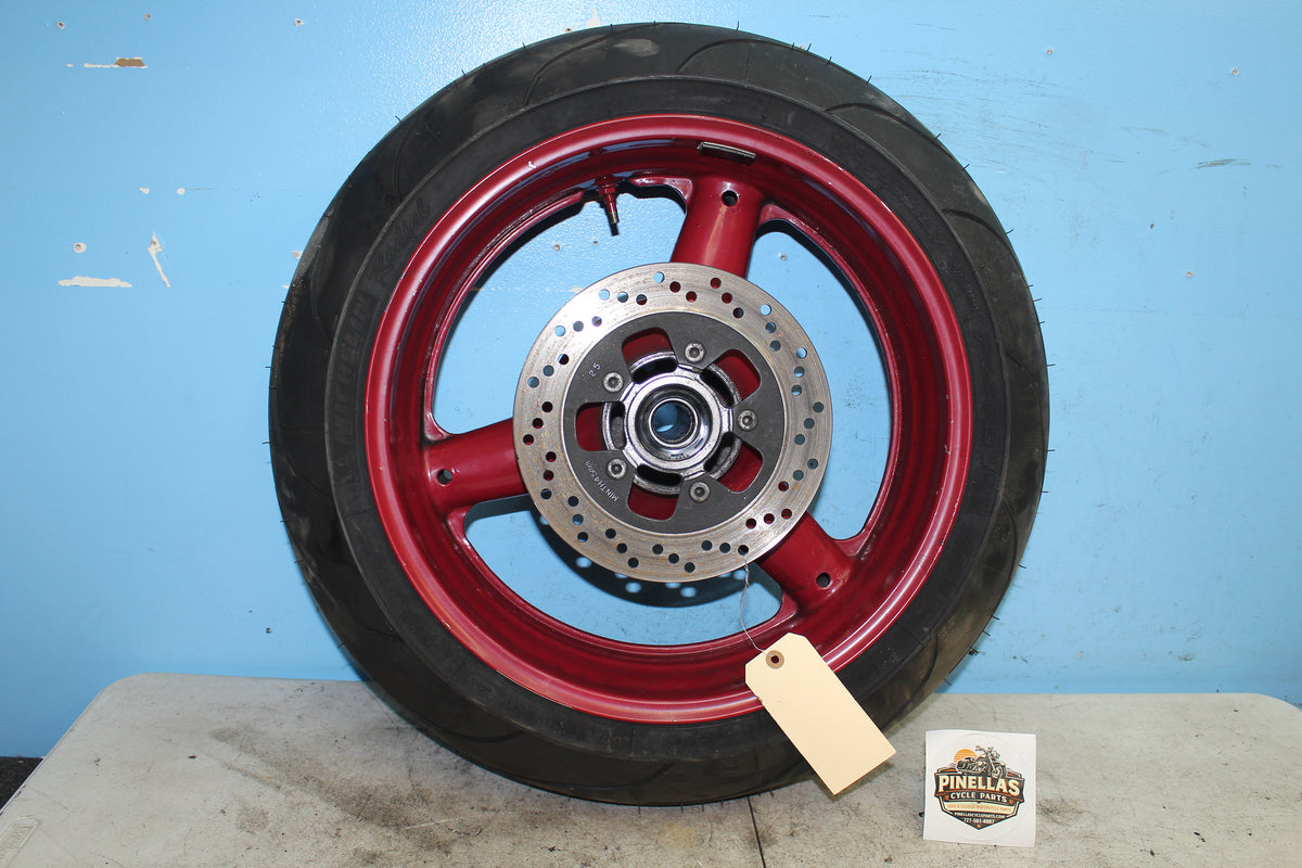 99-07 Suzuki GSX1300R Hayabusa Rear Wheel Rim Tire *STRAIGHT*