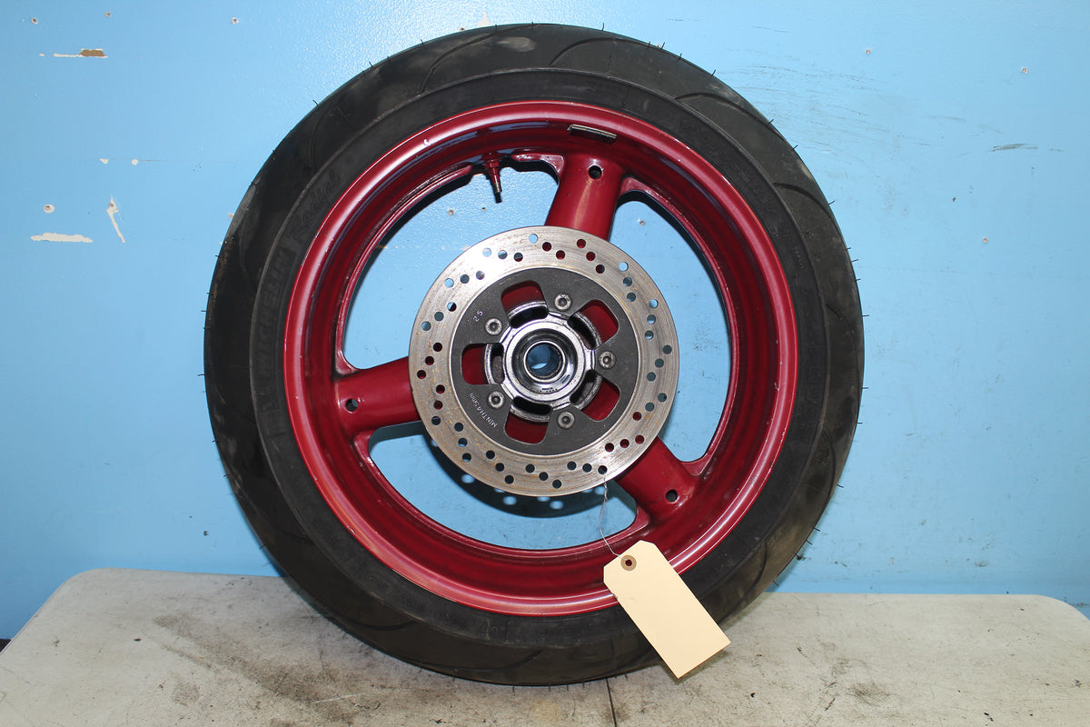 99-07 Suzuki GSX1300R Hayabusa Rear Wheel Rim Tire *STRAIGHT*
