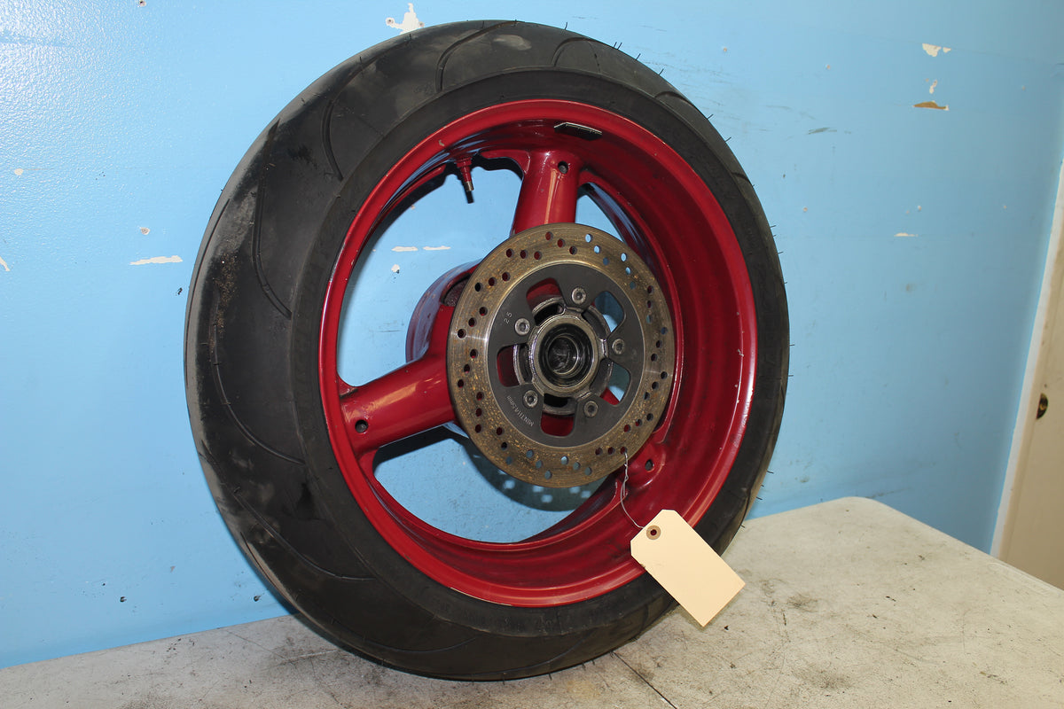 99-07 Suzuki GSX1300R Hayabusa Rear Wheel Rim Tire *STRAIGHT*