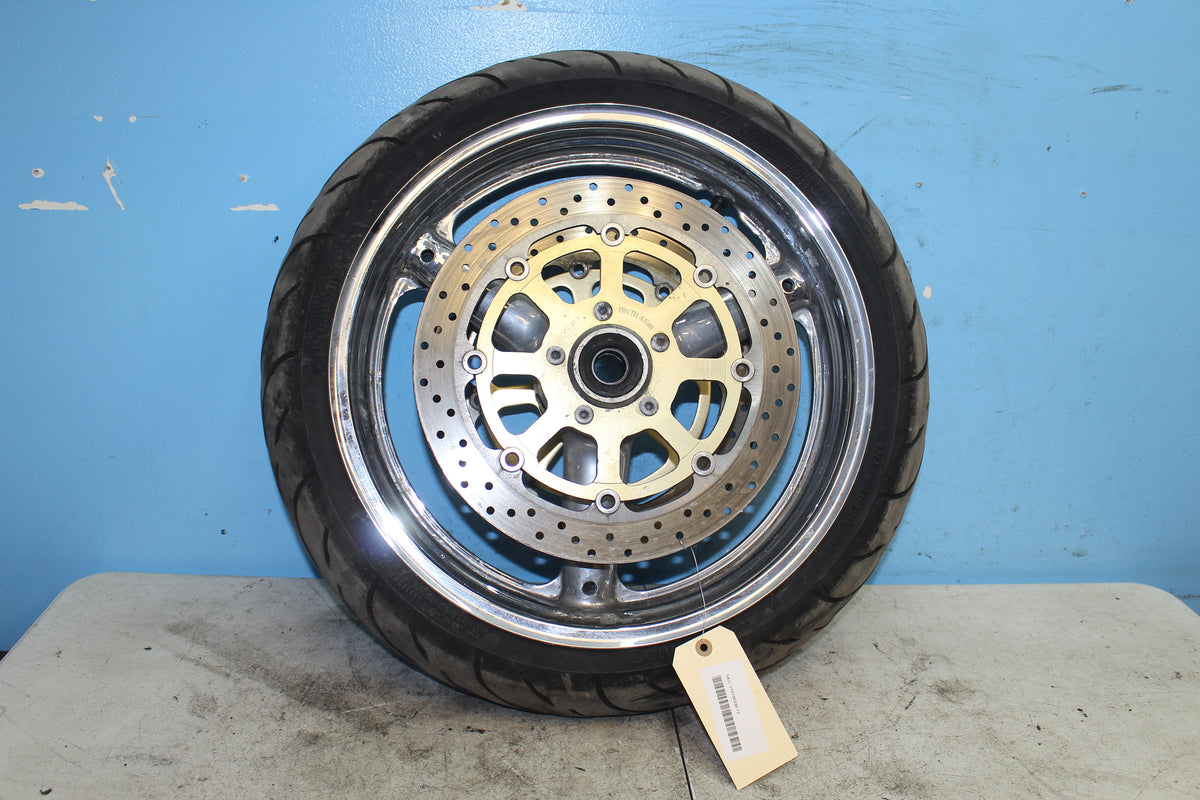99-07 Suzuki GSX1300R Hayabusa Front Wheel Rim Tire *STRAIGHT*