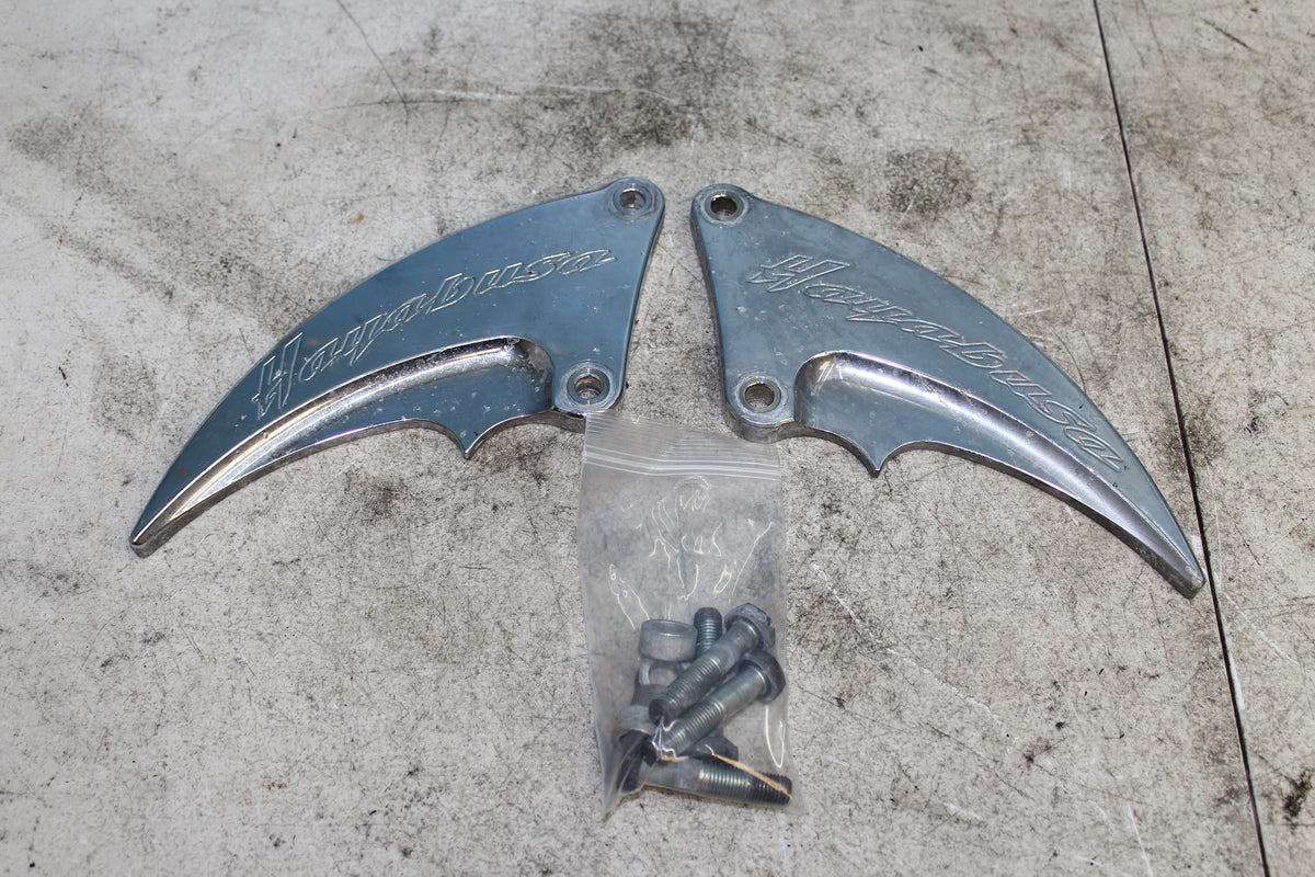 99-02 Suzuki GSX1300R Hayabusa Chrome Covers Front Brake Calipers 59151-46E00