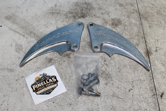 99-02 Suzuki GSX1300R Hayabusa Chrome Covers Front Brake Calipers 59151-46E00