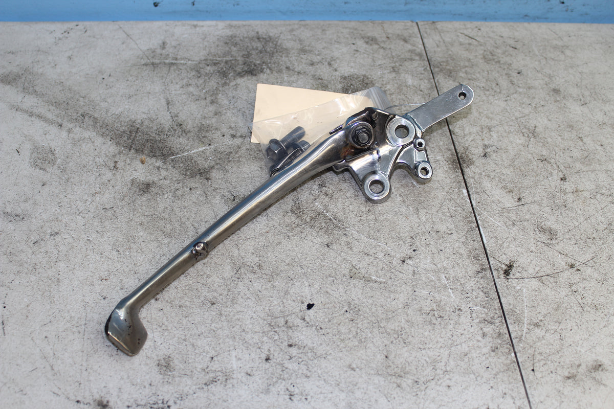 99-07 Suzuki GSX1300R Hayabusa Kickstand Side Kick Jiffy Stand Chrome