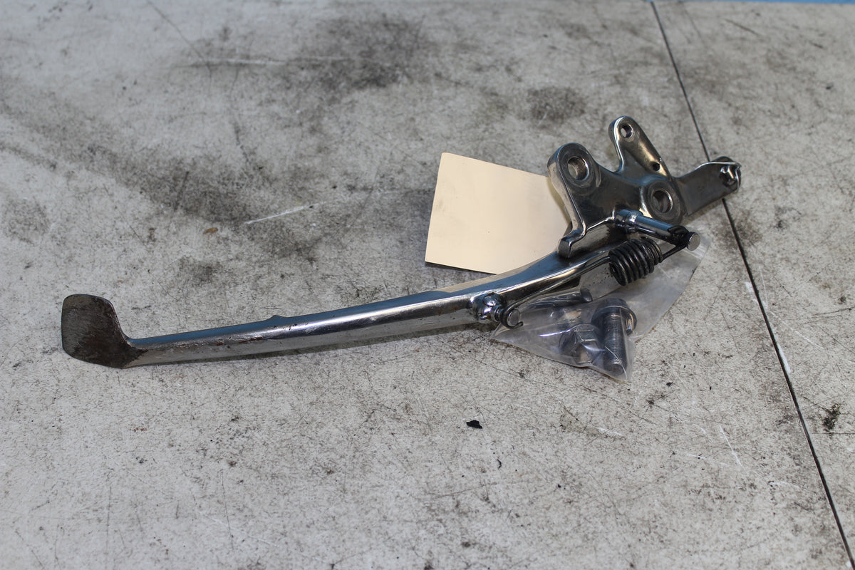 99-07 Suzuki GSX1300R Hayabusa Kickstand Side Kick Jiffy Stand Chrome