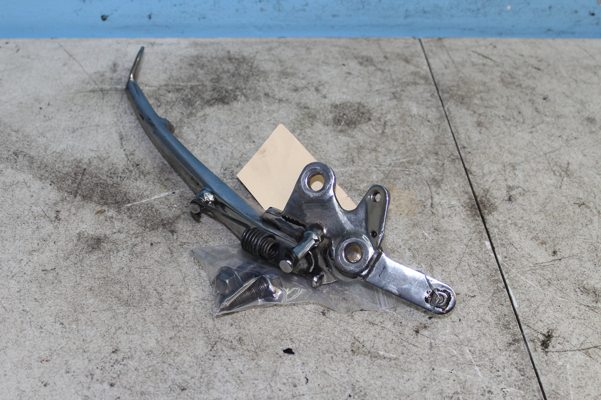 99-07 Suzuki GSX1300R Hayabusa Kickstand Side Kick Jiffy Stand Chrome