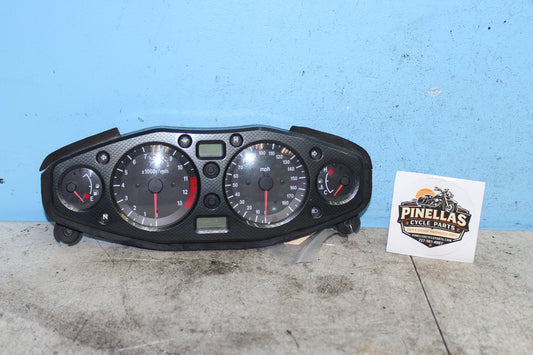 01-02 Suzuki GSX1300R Hayabusa Gauge Cluster Speedo Tach Sensor 33k