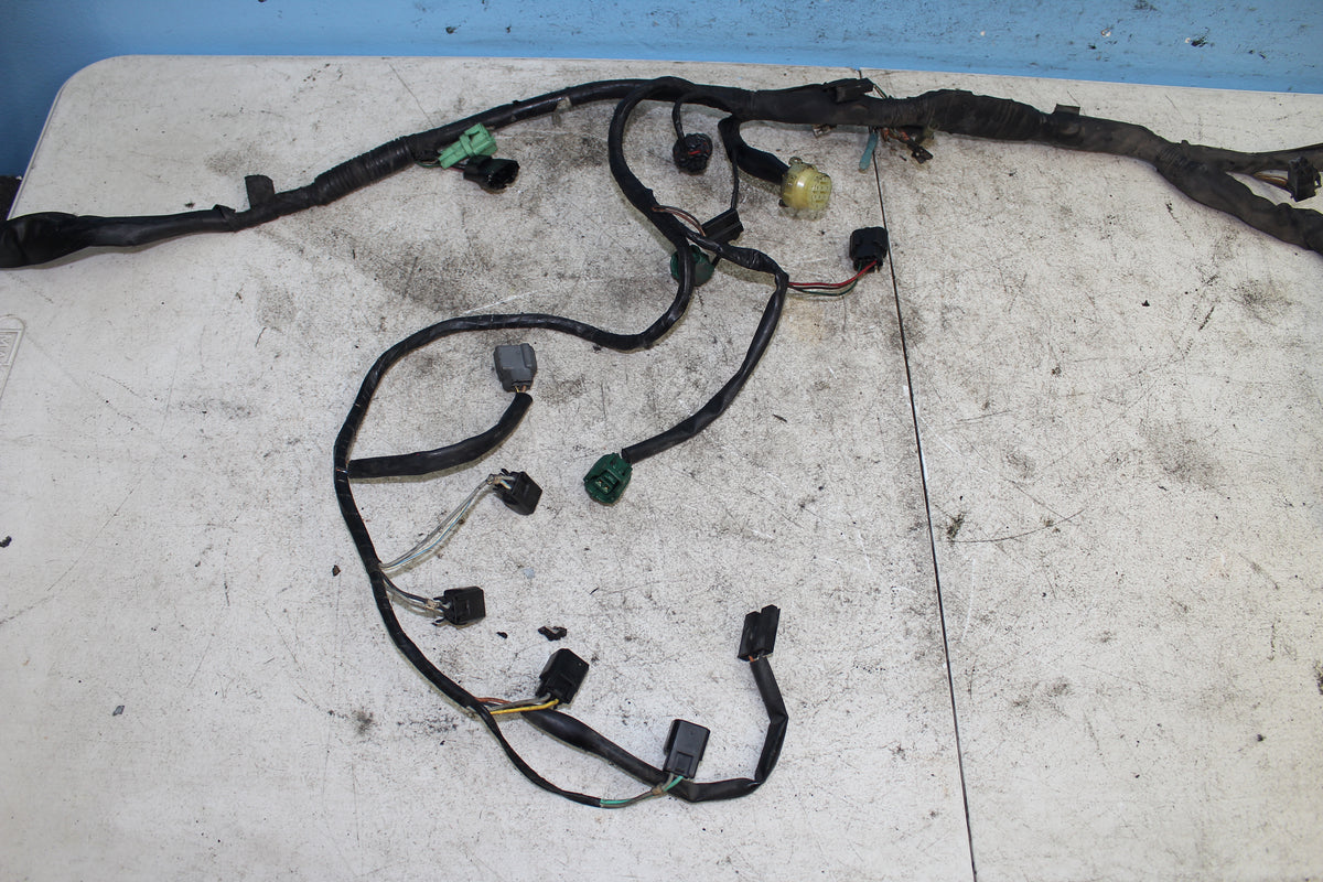 01-02 Suzuki GSX1300R Hayabusa Main Wiring Harness Engine Wire Loom  *DMG*