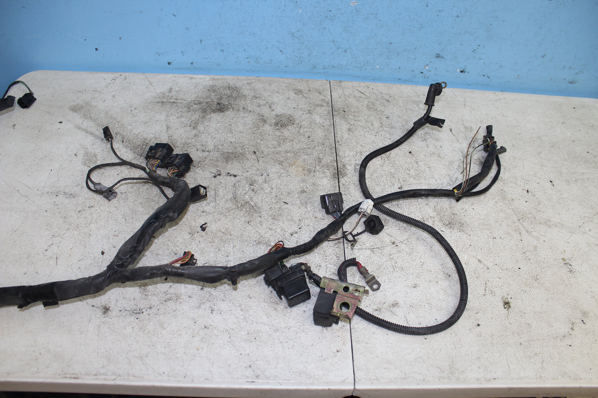01-02 Suzuki GSX1300R Hayabusa Main Wiring Harness Engine Wire Loom  *DMG*