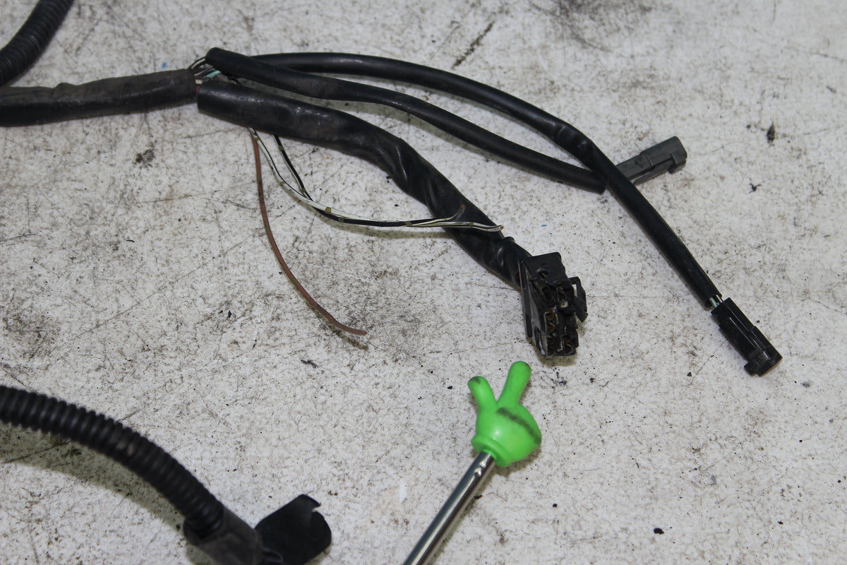 01-02 Suzuki GSX1300R Hayabusa Main Wiring Harness Engine Wire Loom  *DMG*