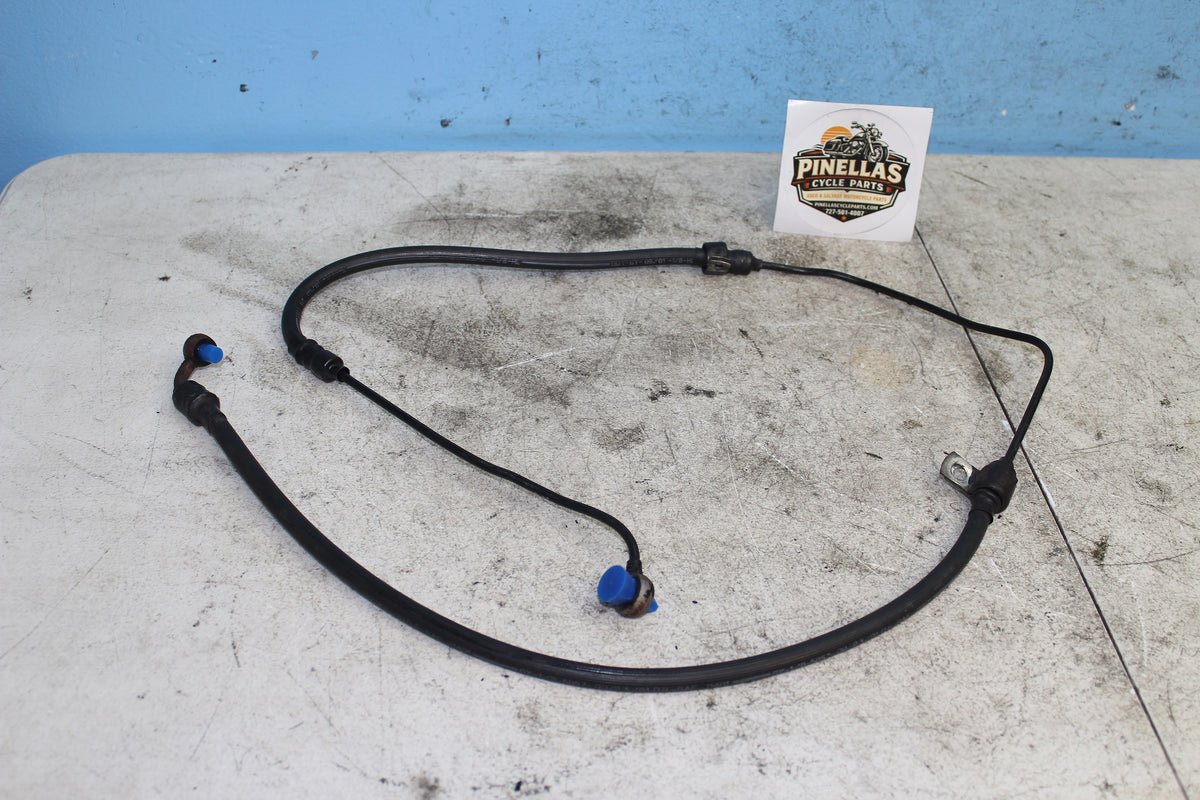 86-90 Harley Sportster Front Brake Line Hose EXTENDED