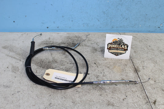86-90 Harley Sportster Throttle Cables Idle Line