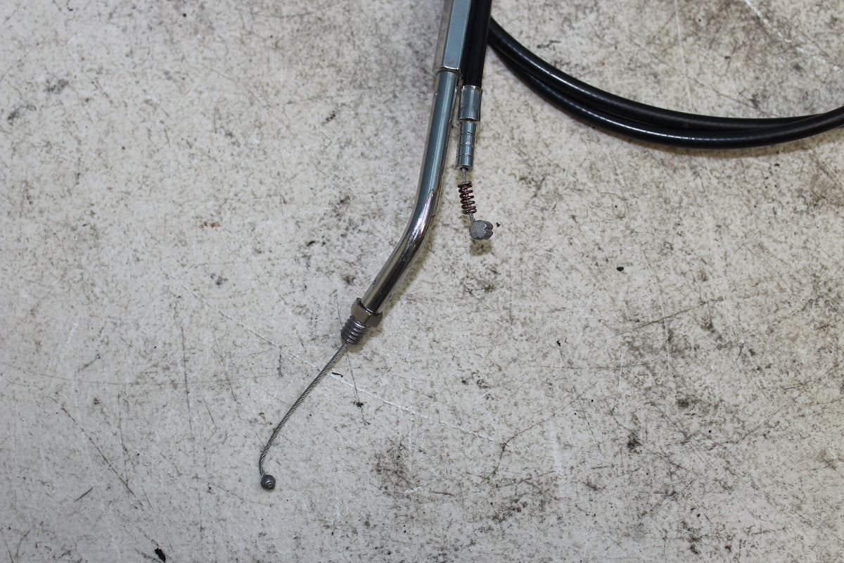 86-90 Harley Sportster Throttle Cables Idle Line