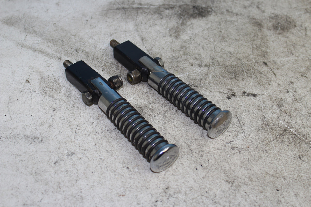 86-90 Harley Sportster Rear Foot Pegs Rest Mount Passenger left right