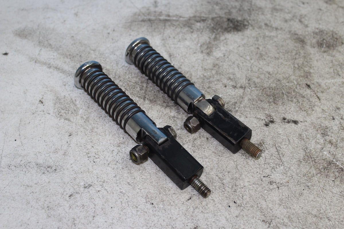 86-90 Harley Sportster Rear Foot Pegs Rest Mount Passenger left right