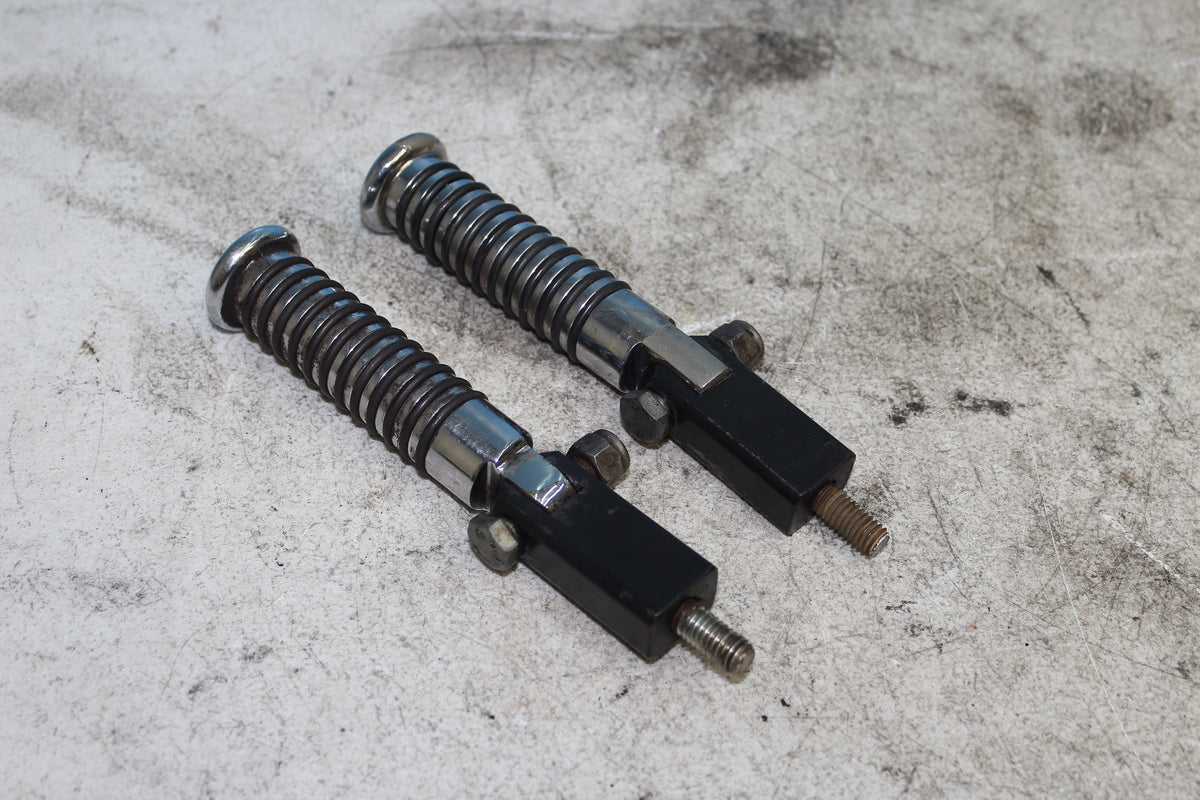 86-90 Harley Sportster Rear Foot Pegs Rest Mount Passenger left right