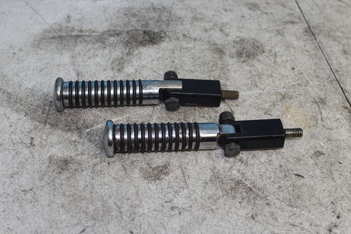 86-90 Harley Sportster Rear Foot Pegs Rest Mount Passenger left right