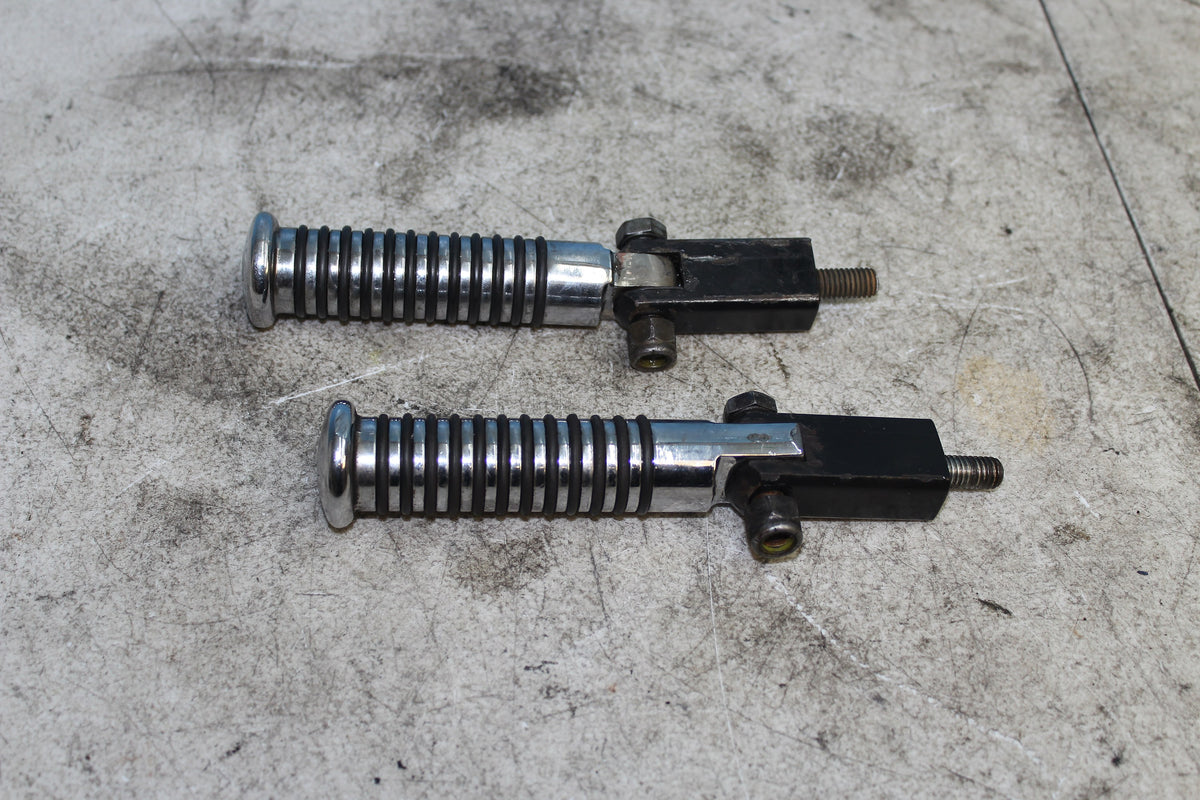 86-90 Harley Sportster Rear Foot Pegs Rest Mount Passenger left right