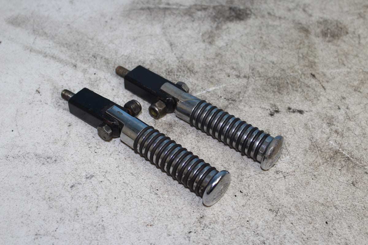 86-90 Harley Sportster Rear Foot Pegs Rest Mount Passenger left right