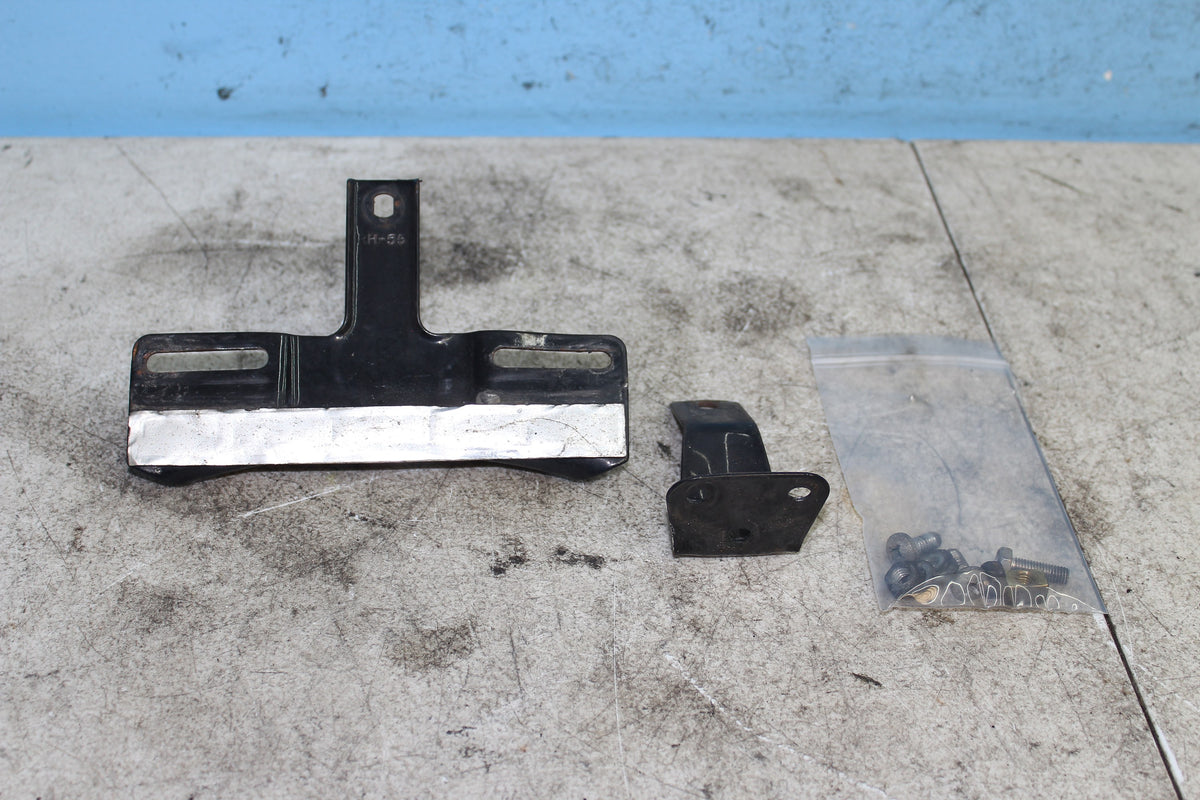 86-90 Harley Sportster Rear License Plate Mount Bracket