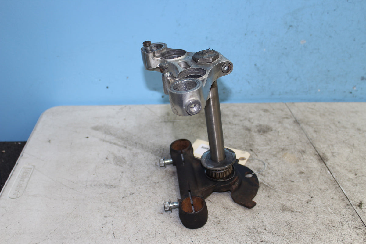 86-87 Harley Sportster Triple Tree Upper Lower Steering Stem Fork Clamp
