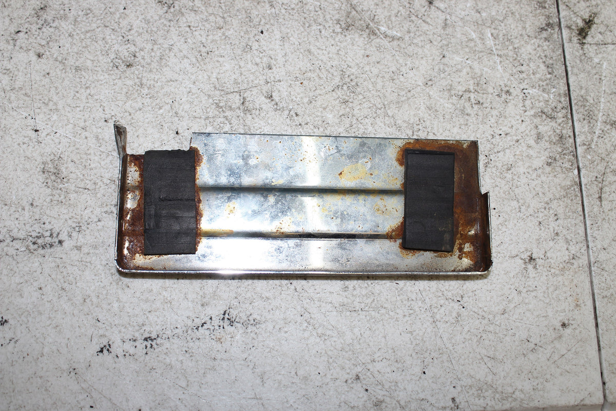 86-90 Harley Sportster Battery Box Holder Tray Mount Chrome