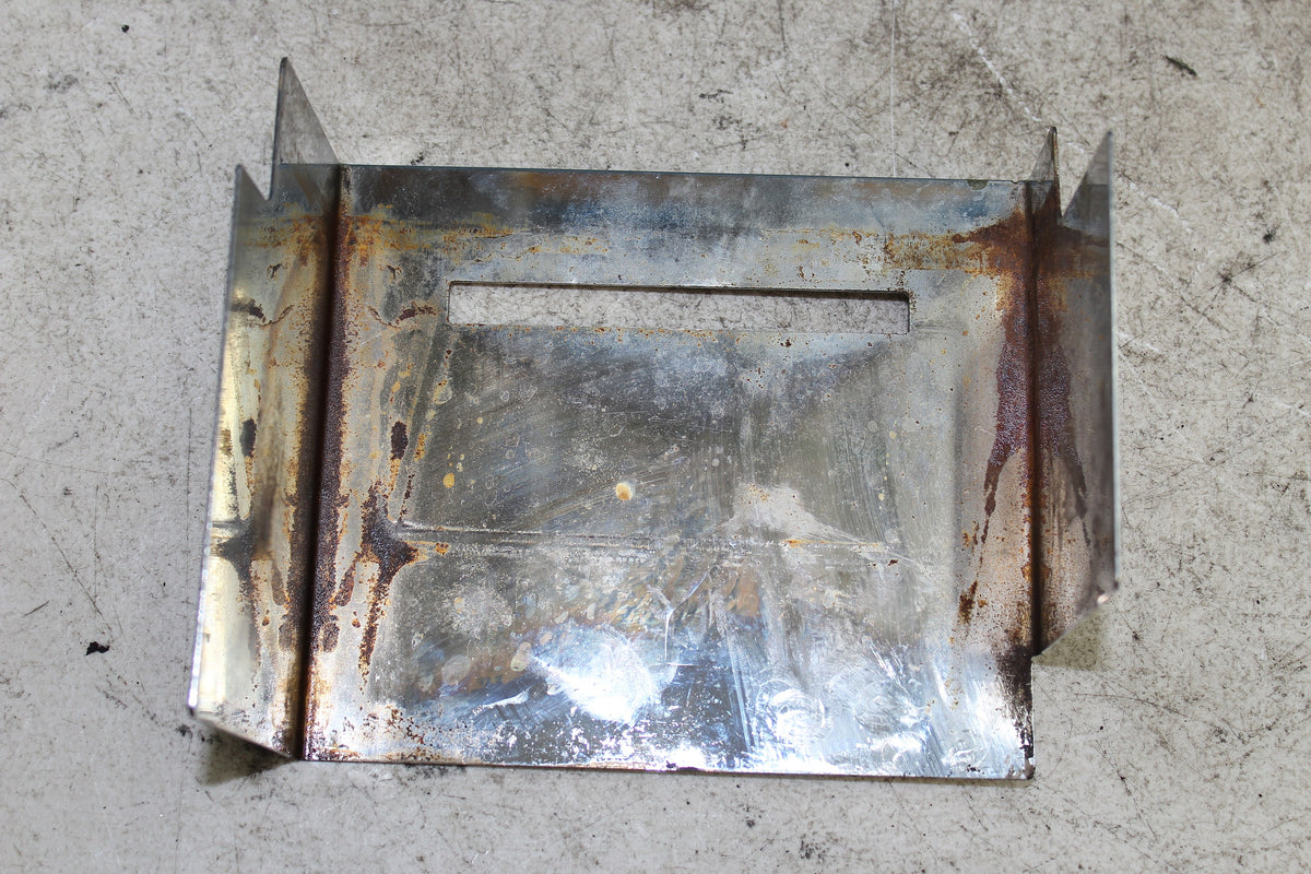 86-90 Harley Sportster Battery Box Holder Tray Mount Chrome