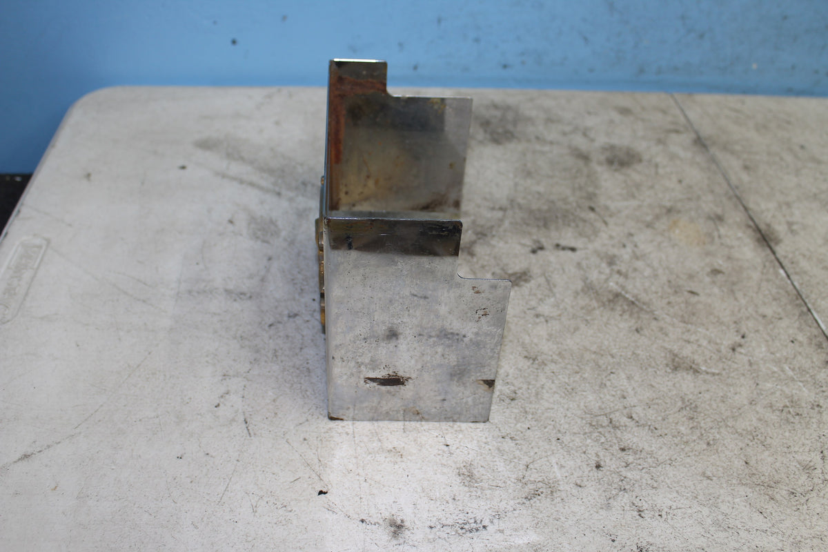 86-90 Harley Sportster Battery Box Holder Tray Mount Chrome