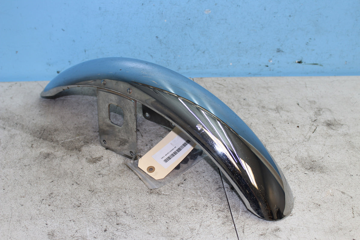 86-90 Harley Sportster Front Fender Chrome Wheel Cover