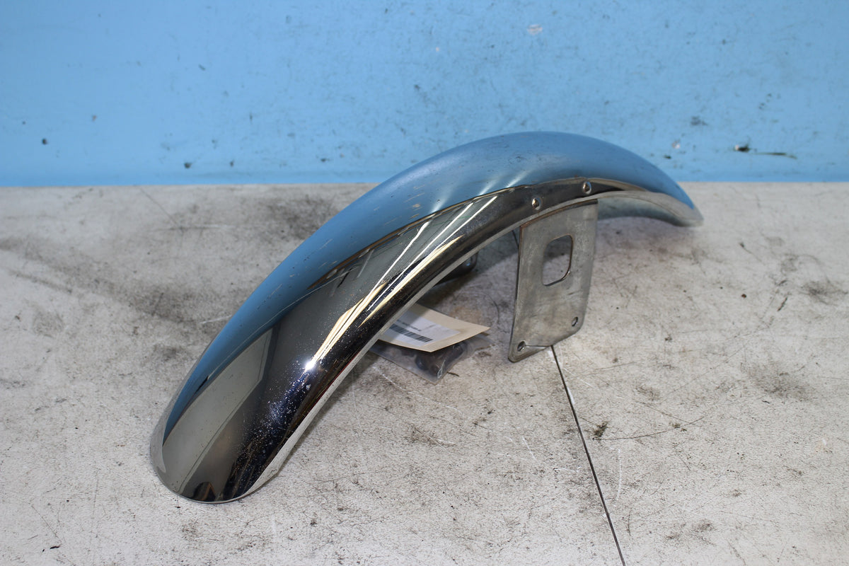 86-90 Harley Sportster Front Fender Chrome Wheel Cover