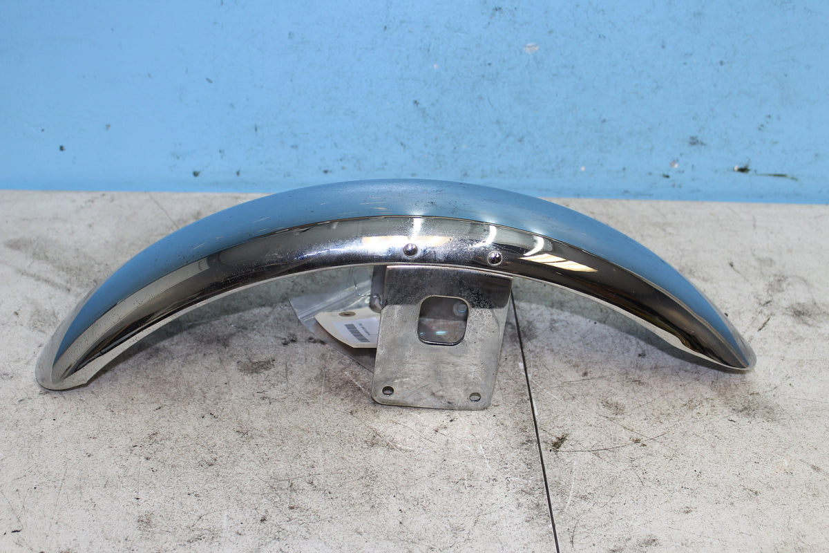 86-90 Harley Sportster Front Fender Chrome Wheel Cover
