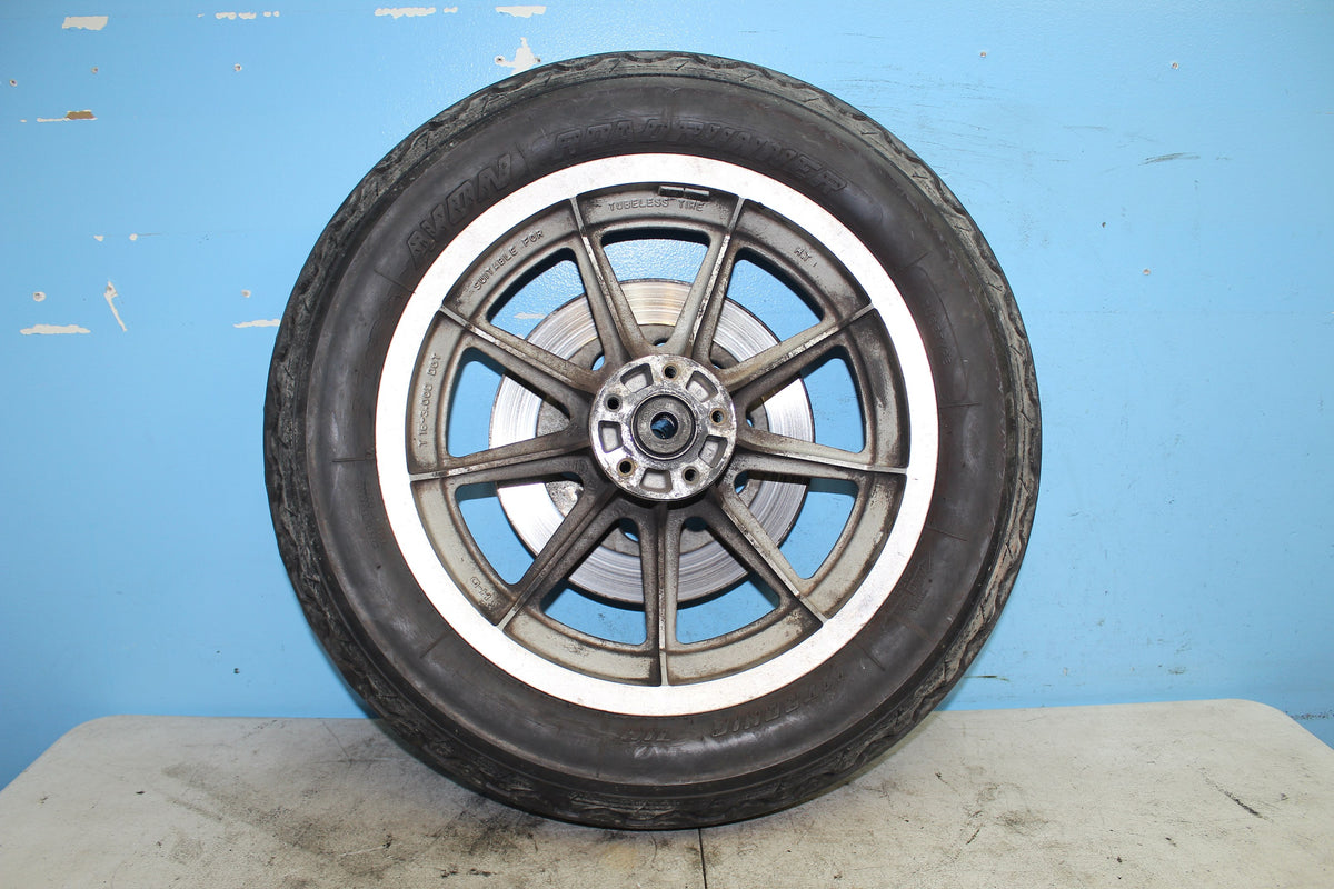 86-90 Harley Sportster Rear Wheel Rim 9 Spoke *STRAIGHT* DRY ROT