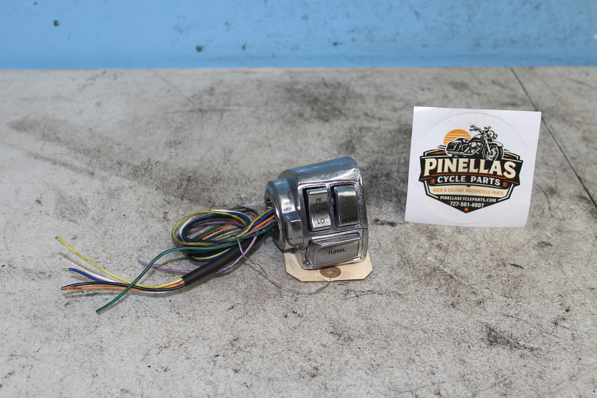 1986 Harley Sportster Left Hand Control Headlight Turn Signal Switch