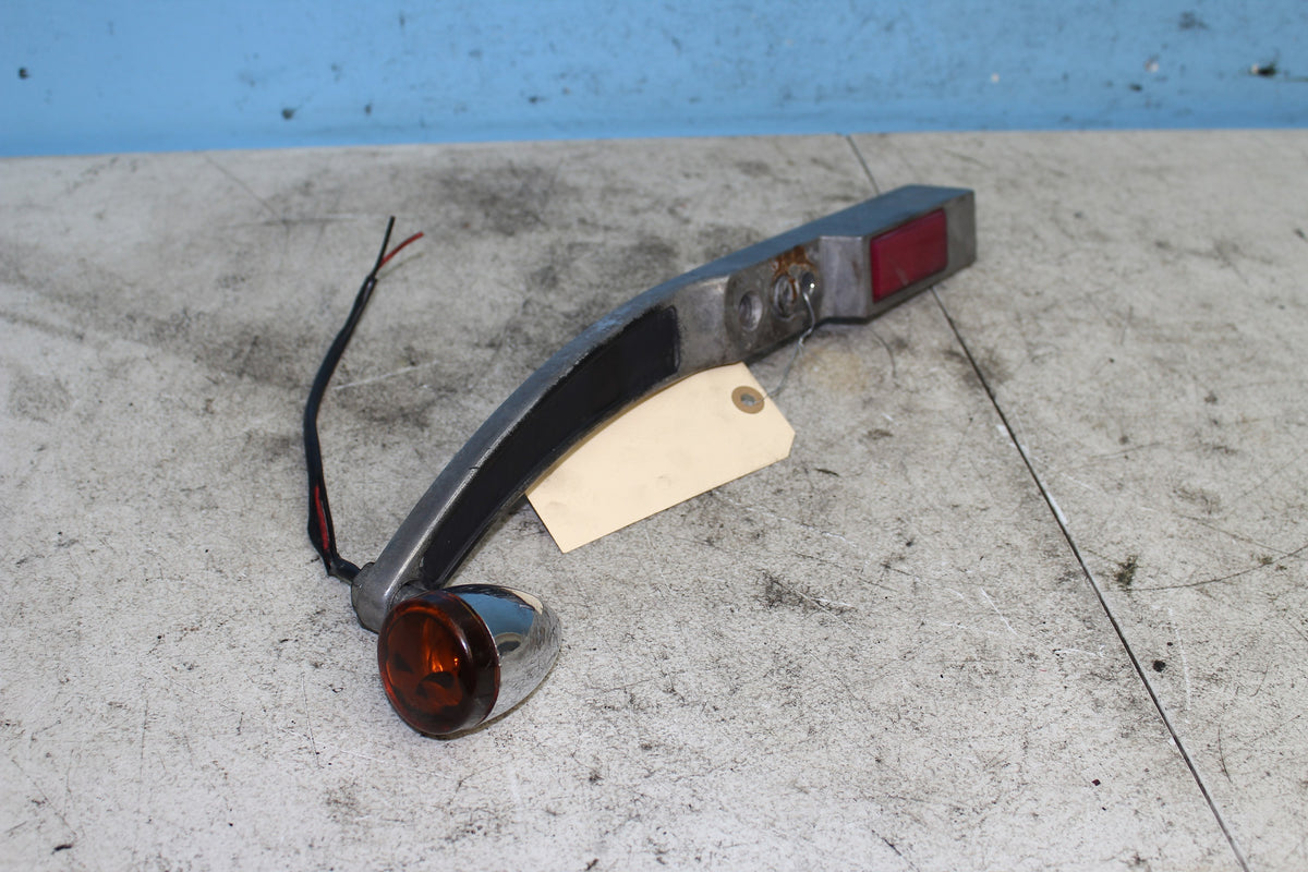 86-89 Harley Sportster Rear Right Sturt Cover Fender Support Turn Signal