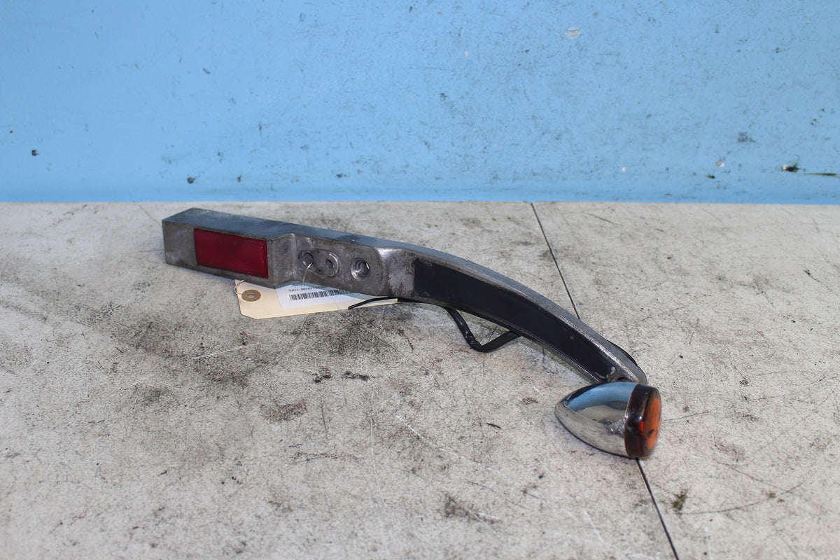 86-89 Harley Sportster Rear Left Sturt Cover Fender Support Turn Signal